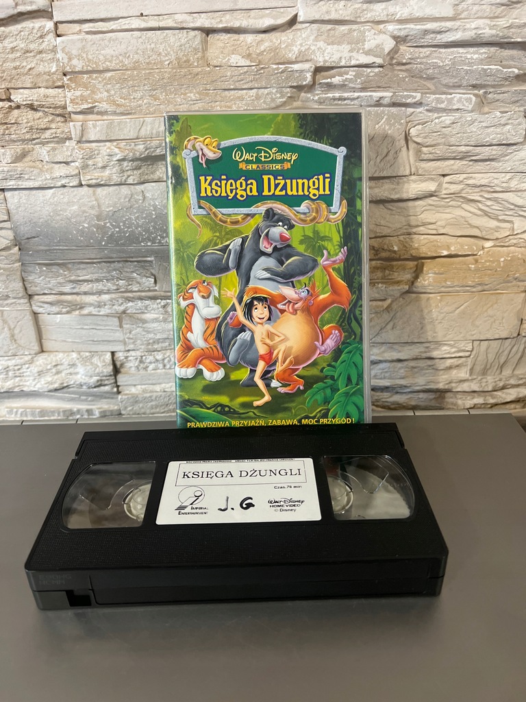 Księga Dżungli VHS Piękny Stan