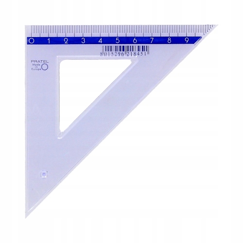 Ekierka Pratel 16cm 45 stopni 218/45 20szt/opak