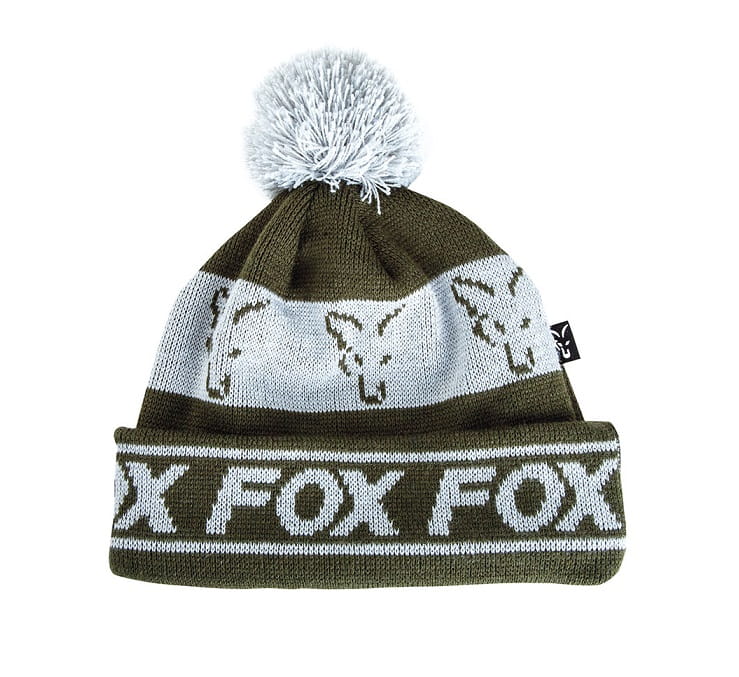 Czapka zimowa Green / Silver Lined Bobble Hat FOX