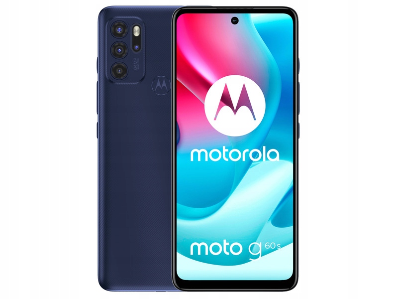 Niebieski Smartfon MOTOROLA Moto G60s 6/128GB