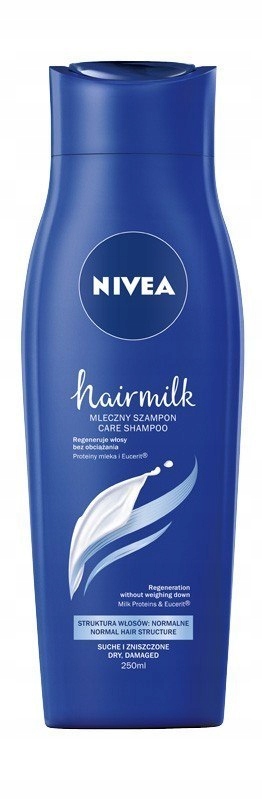 NIVEA Hair Milk Szampon mleczny do włosów suchych