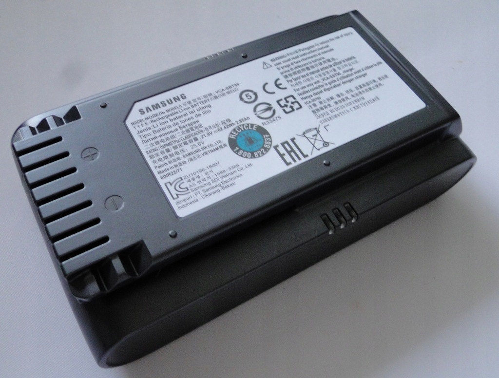 Bateria do odkurzacza SAMSUNG JET 21,9V VCASBT90 9697183081