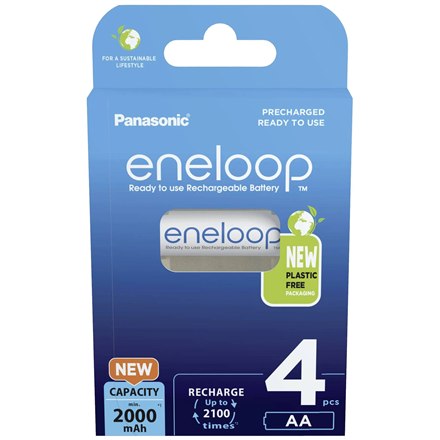 Panasonic Rechargeable Batteries ENELOOP BK-3MCDE/