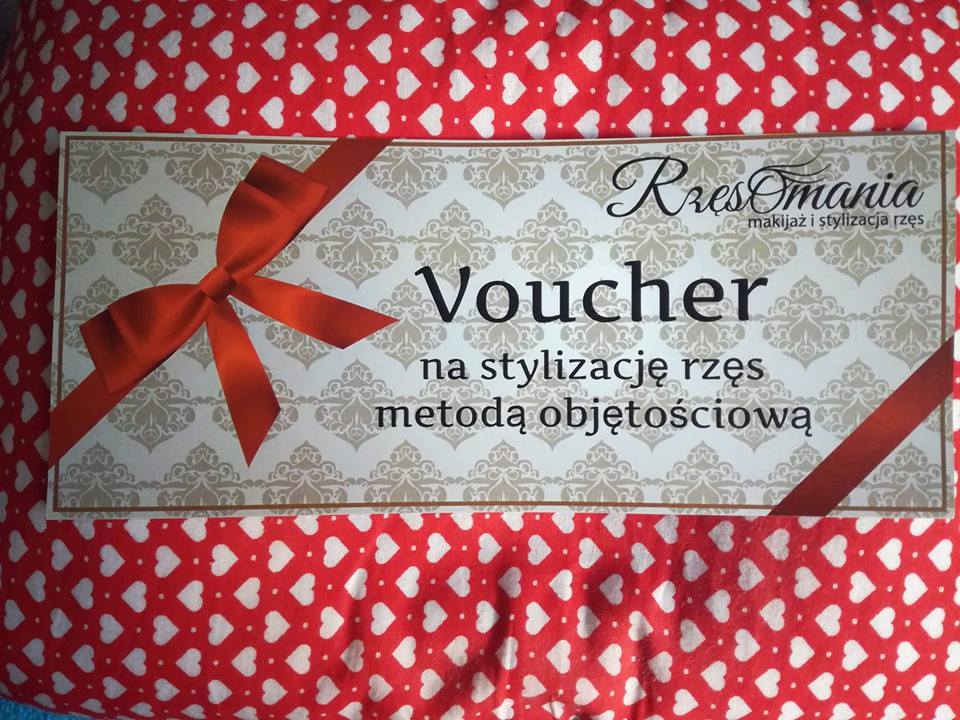 Voucher na stylizacje rzęs