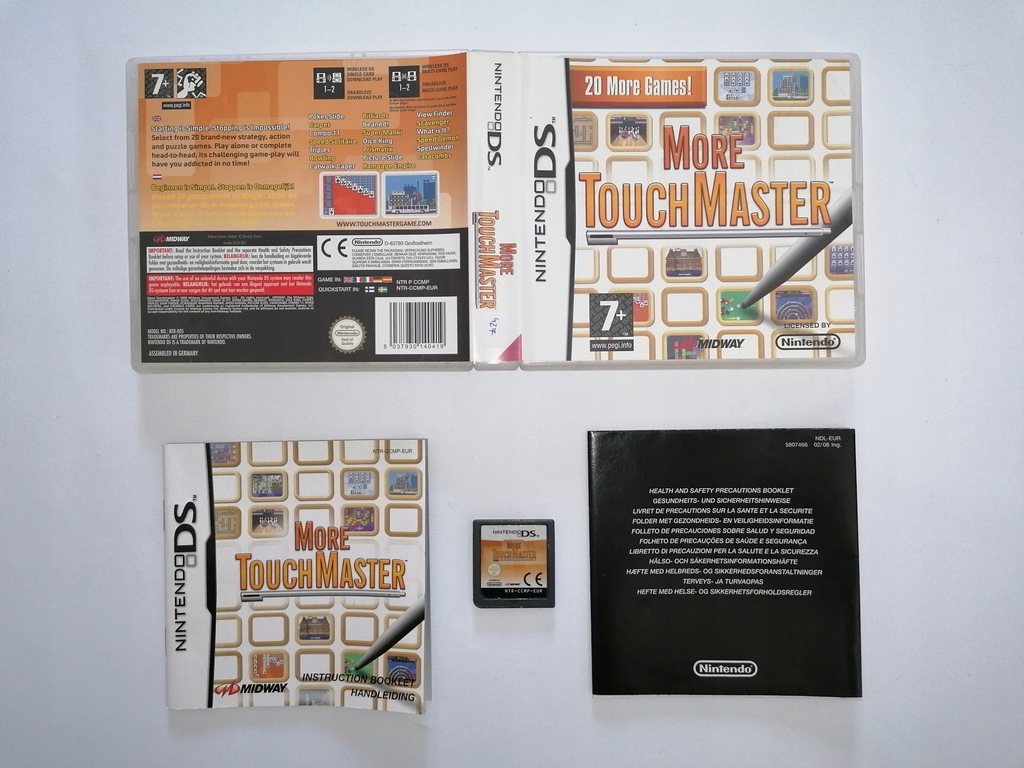 MORE TOUCHMASTER NINTENDO DS