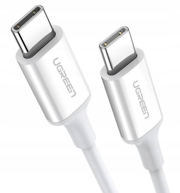 UGREEN Kabel USB-C do USB-C UGREEN US264, 60W, 2m (biały) ]]