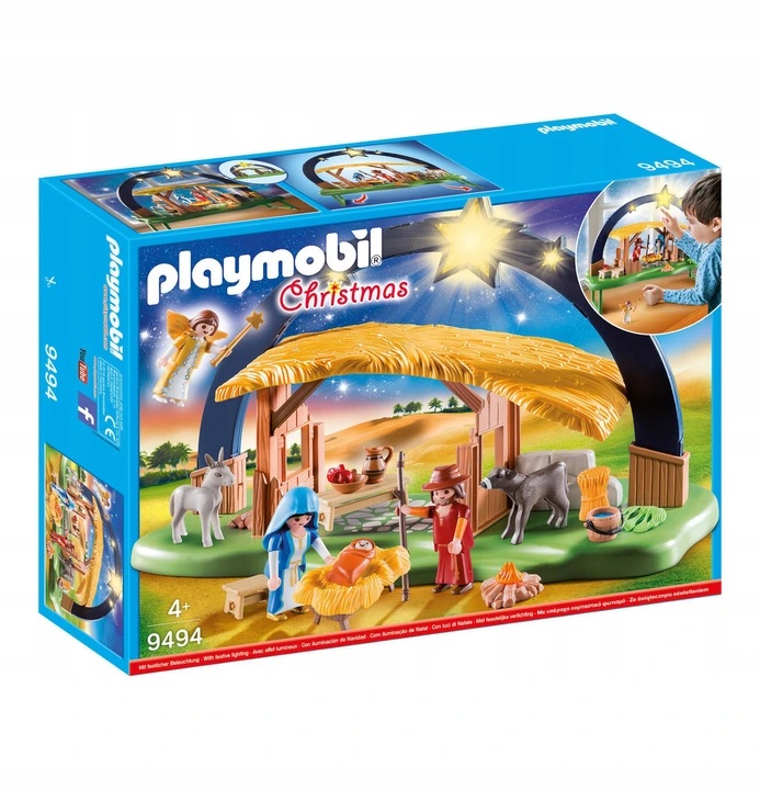 PLAYMOBIL 9494 Stajenka z oświetleniem