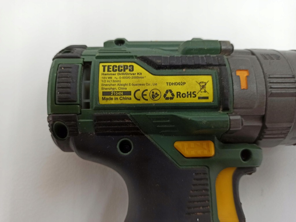Wkrętarka akumulatorowa Teccpo TDHD02P 18 V 12984192351
