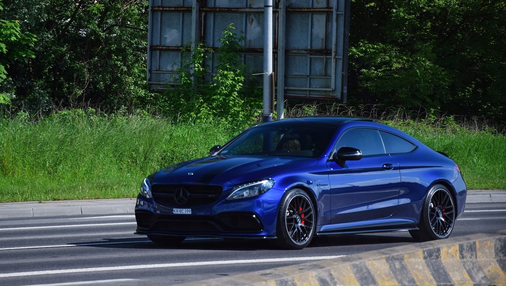 Mercedes W205 C63s Coupe 510 Km Amg Ksenon Skora 8195578481 Oficjalne Archiwum Allegro