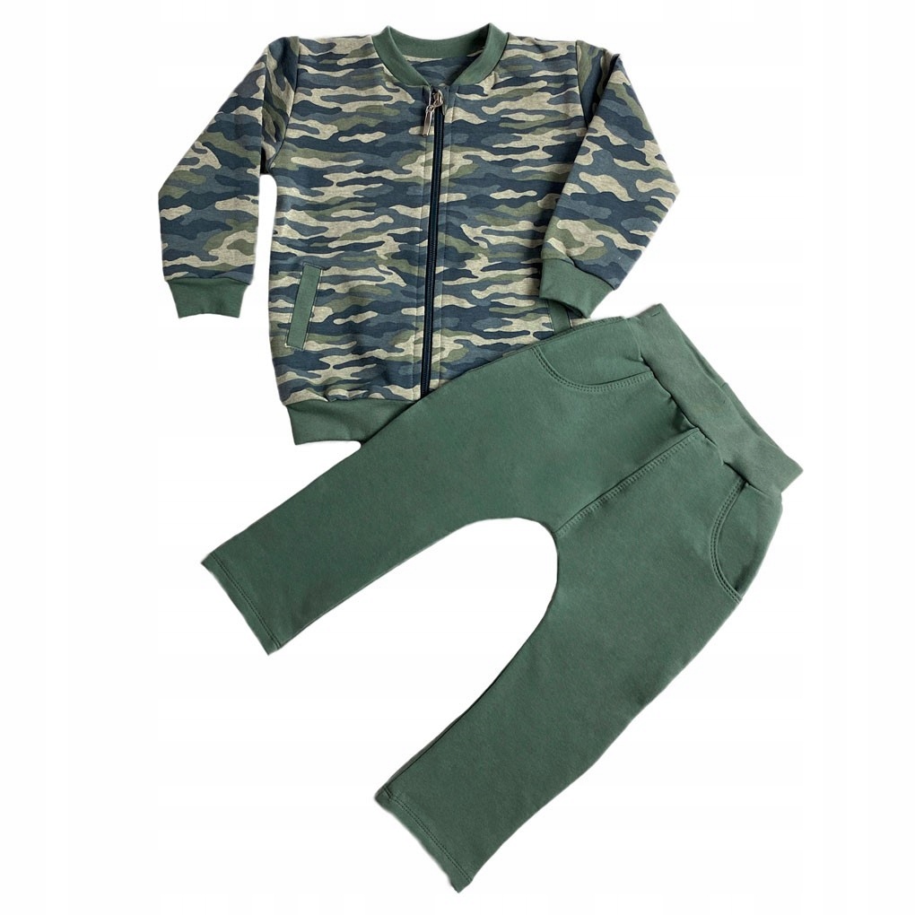 Komplet dresowy chłopięcy MROFI Bluza + Spodnie 86
