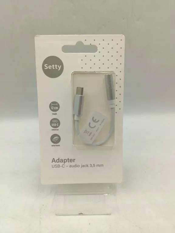 SETTY ADAPTER USB TYP C - JACK 3.5MM