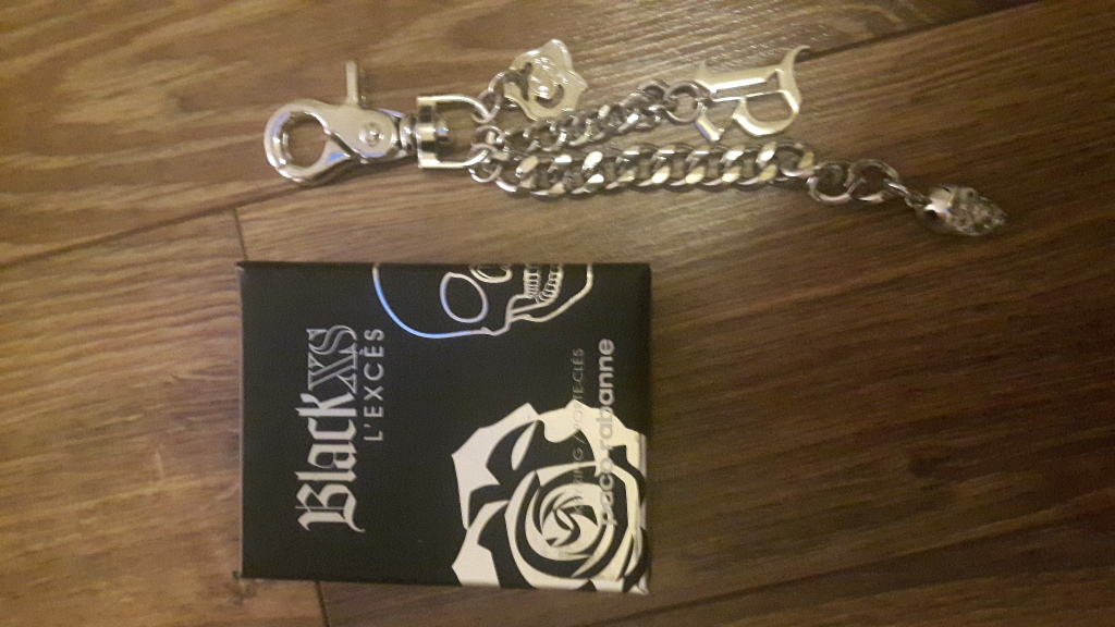 Zawieszka do kluczy Brelok Keyring Paco Rabanne XS