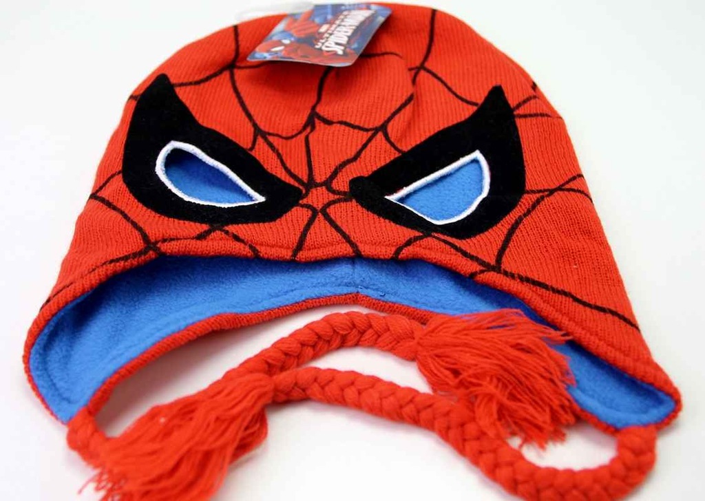 MARVEL Spiderman Czapka zimowa MASKA 54-57cm