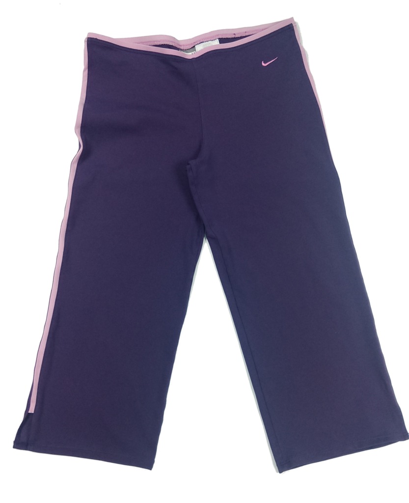 Nike spodnie dresowe krótkie fioletowe 38/40 M