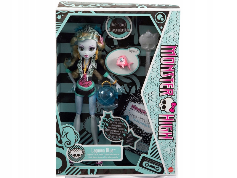 Lalka MONSTER HIGH Lagoona Blue HGC32