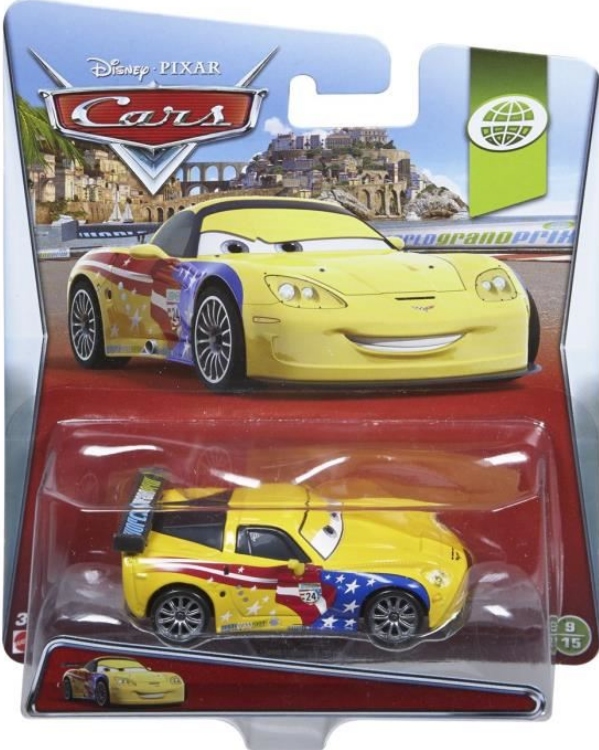 CARS AUTA JEFF GORVETTE CORVETTE 1:55 NOWY MATTEL