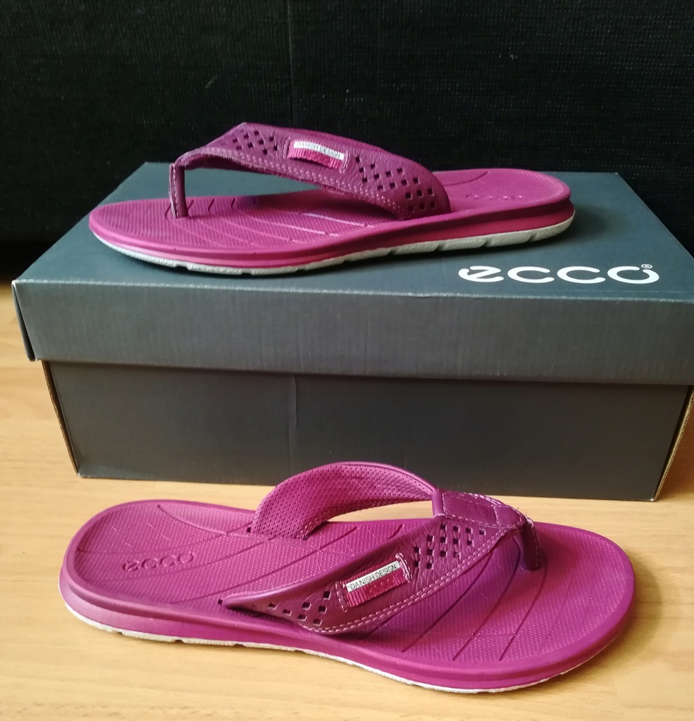 Ecco Intrinsic Toffel Japonki klapki buty 37 Nowe