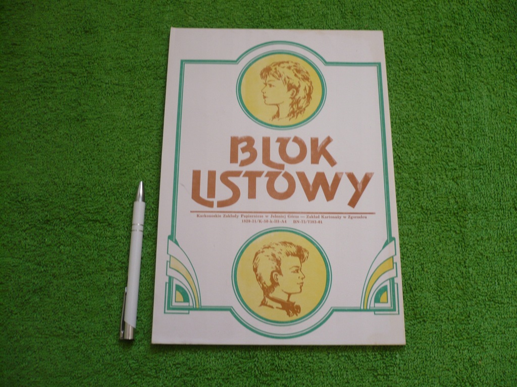 BLOK LISTOWY Z OKRESU PRL