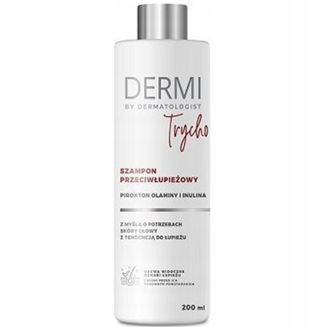 DERMI BY DERMATOLOGIST TRYCHO Szampon przeciwłupieżowy - 200ml