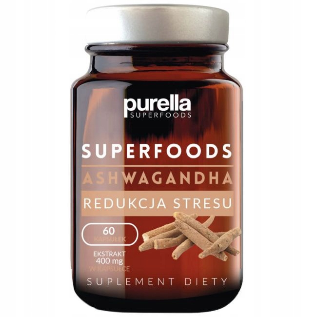 Purella Suplement Diety SuperSuplements Ashwagandha - 60 kaps