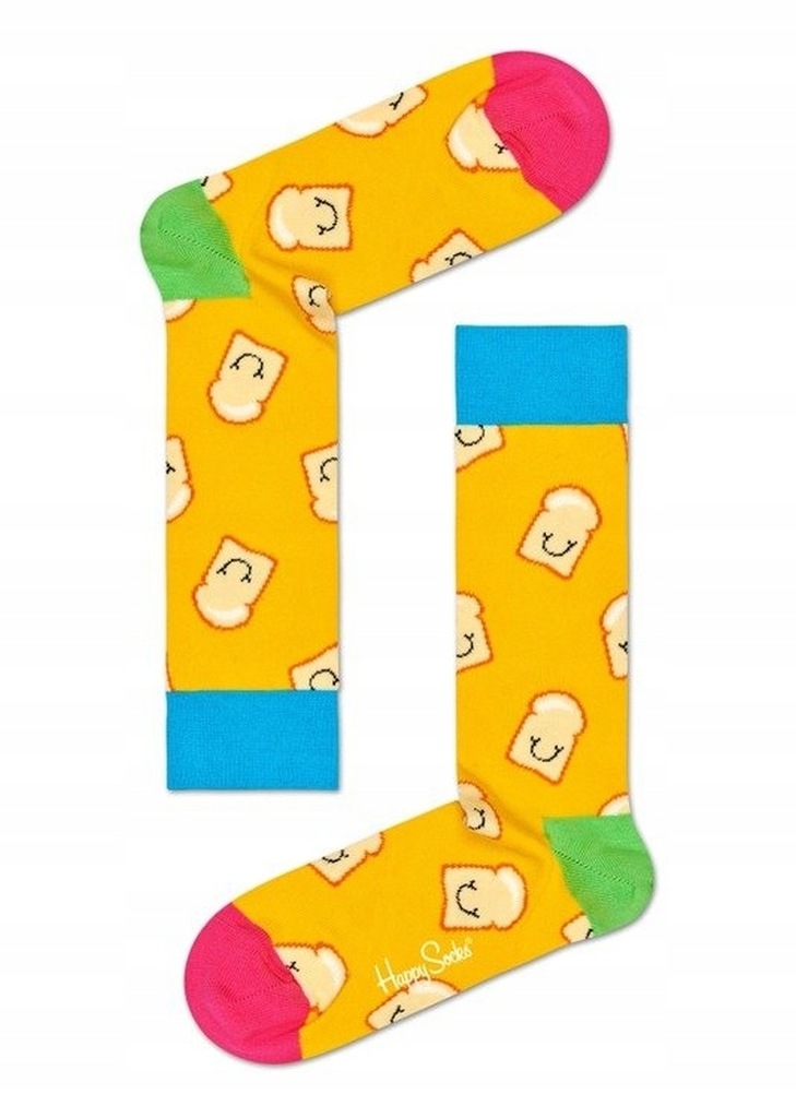Kolorowe Skarpety Happy Socks Toast Sock r. 36-40