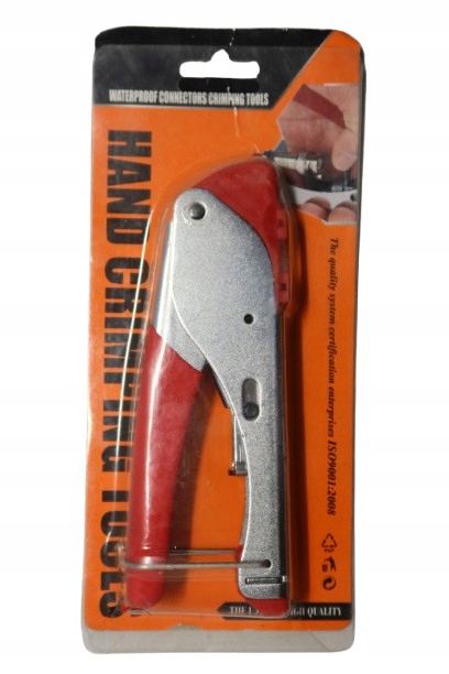 MOCNA ZACISKARKA KOMPRESYJNA ZŁĄCZY TYPU F RCA RG59/RG6