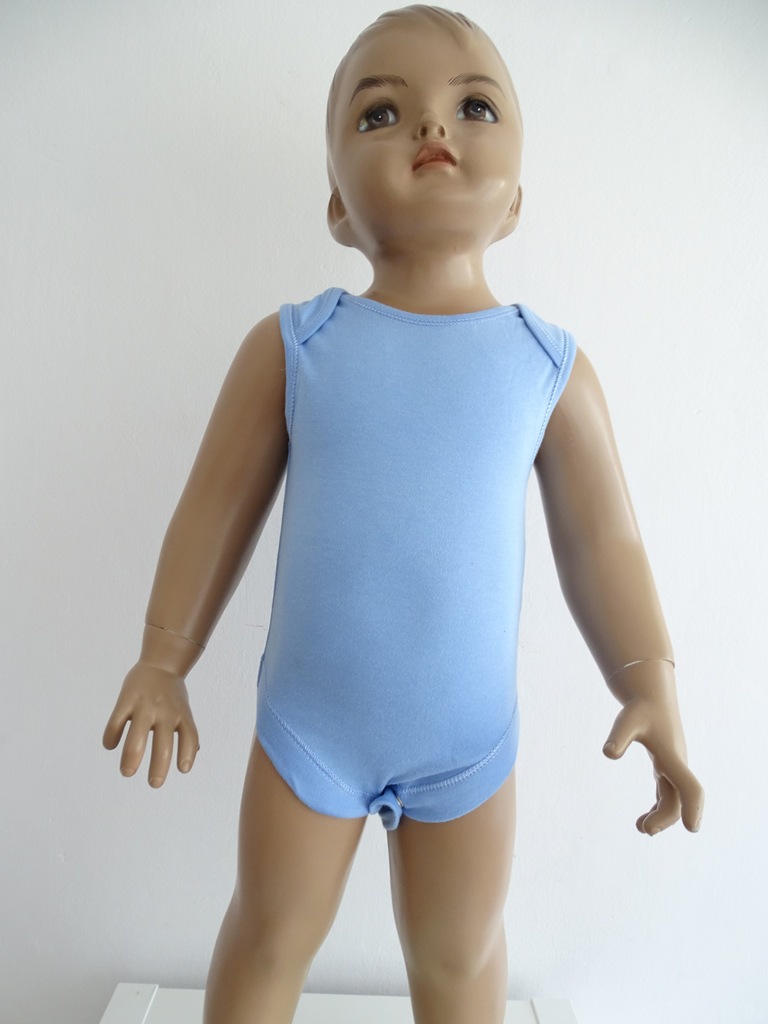 GEORGE BODY BEZ RĘKAWÓW 0-3 M 56- 62 CM