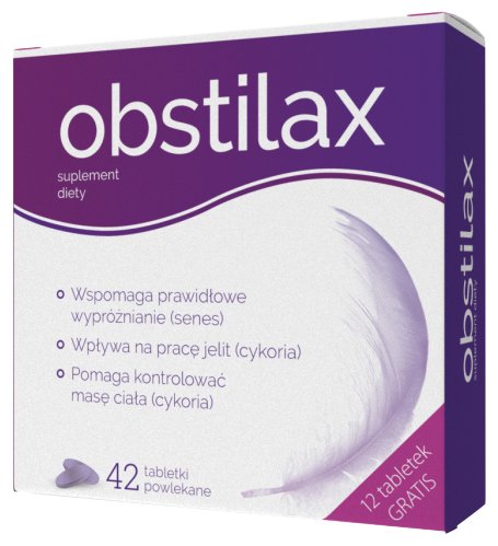 OBSTILAX zaparcia odchudzanie SENES CYKORIA x42