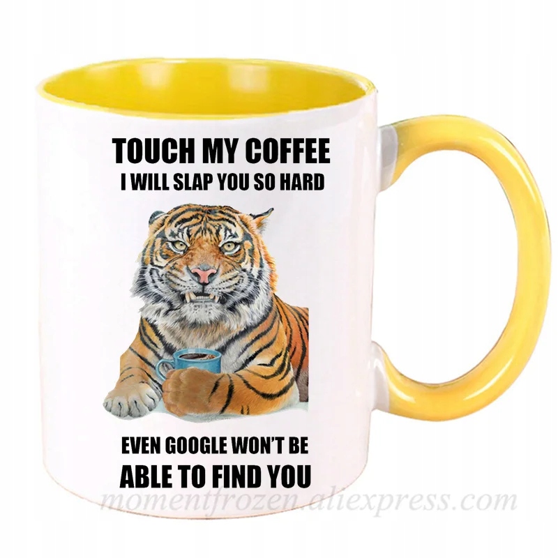 Funny Tiger Cups Coffee Mugs Friends Gifts Office Coworker Mugen Ceramic