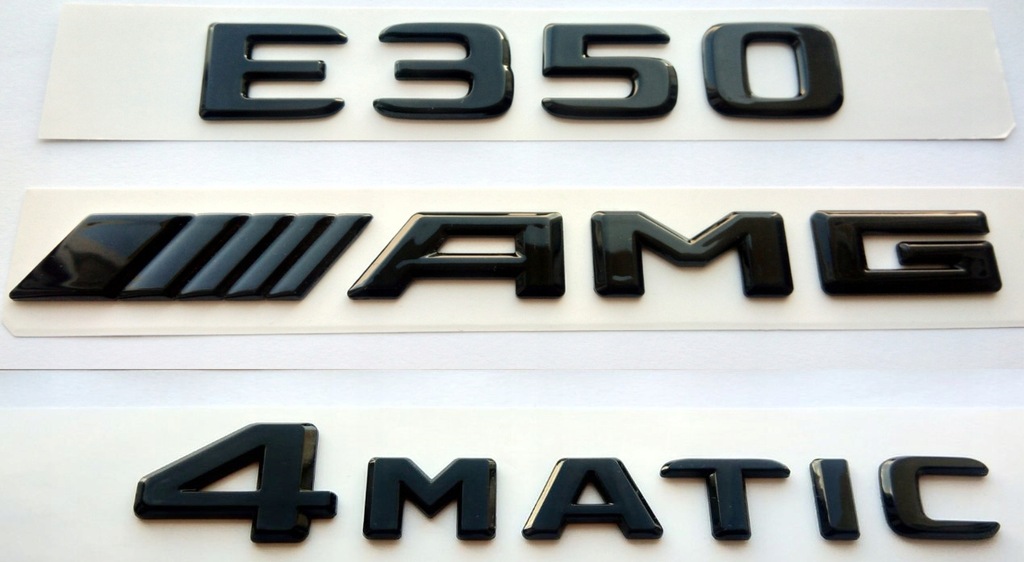MERCEDES E350 4Matic AMG EMBLEMAT CZARNY