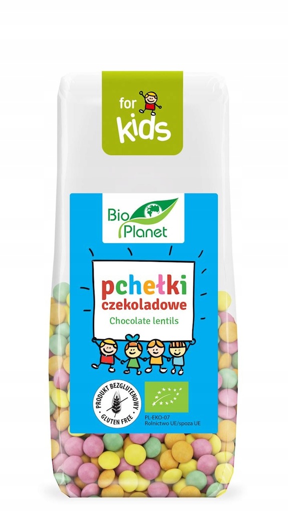 Cukierki pchełki czekoladowe Bio planet 100 g