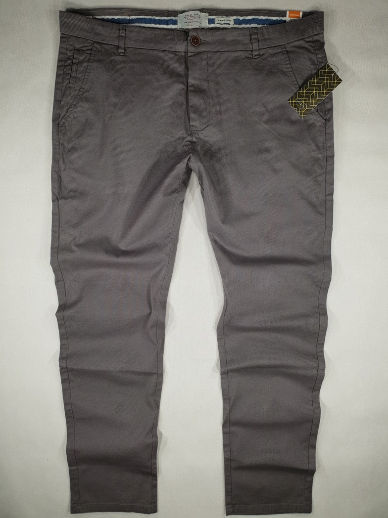 HOUSE szare spodnie chino NOWE M long 84cm