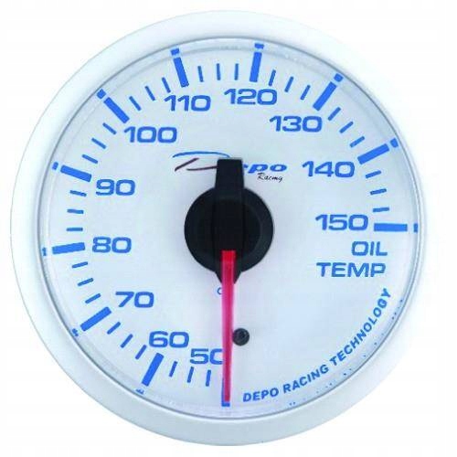 Wskaźnik dodatkowy temperatura oleju ZEGAR DEPO WBL 52mm - OIL TEMP TUNING