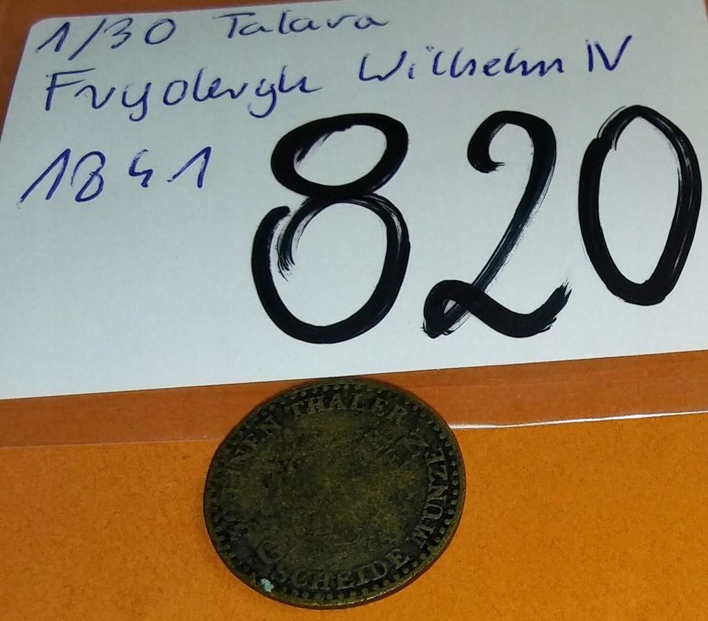 820 1/30 talara Fryderyk Wilhelm IV 1841