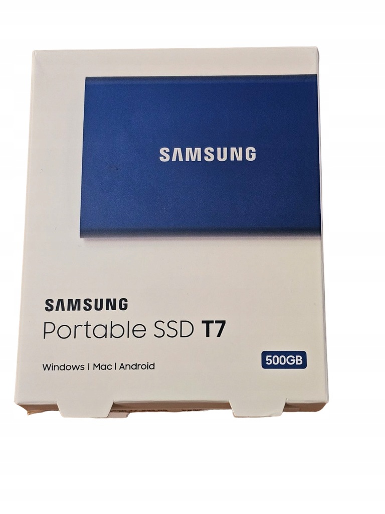 Dysk przenośny SAMSUNG Portable T7 500GB SSD