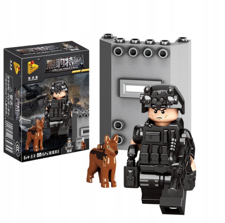 Lego Swat żołnierze żołnierzyki zestaw Okazja !