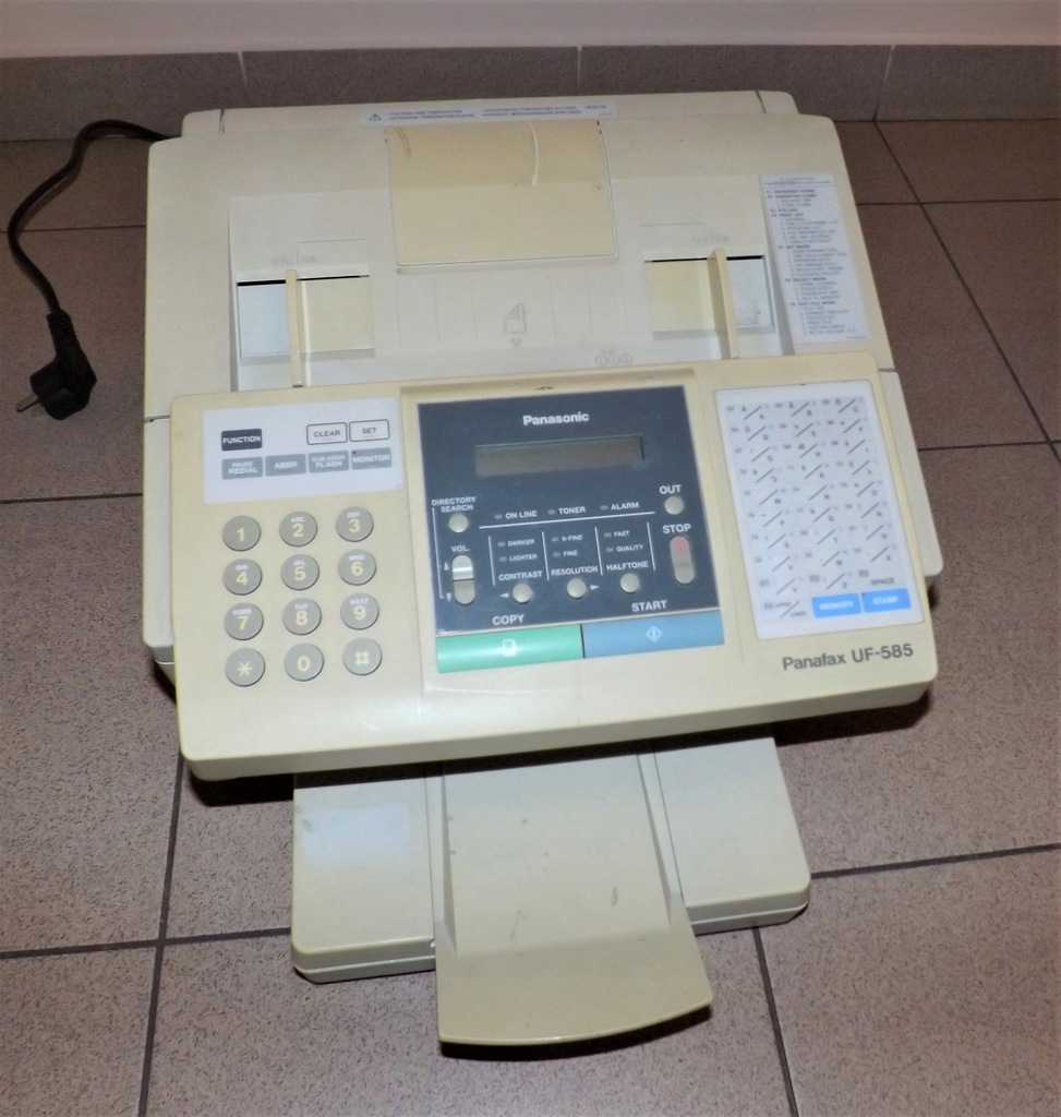 Kopiarka fax Panasonic Panafax UF-585