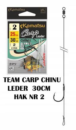 Kamatsu Team Carp Chinu BLNO 30cm 25lbs hak #2