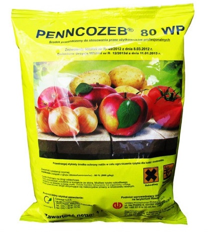Penncozeb 80WP 1KG Zaraza Ziemniak Parch Dithane