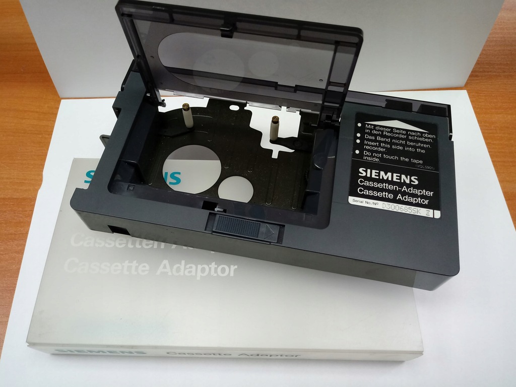 VHS kaseta-adapter Siemens FZ 163 G4