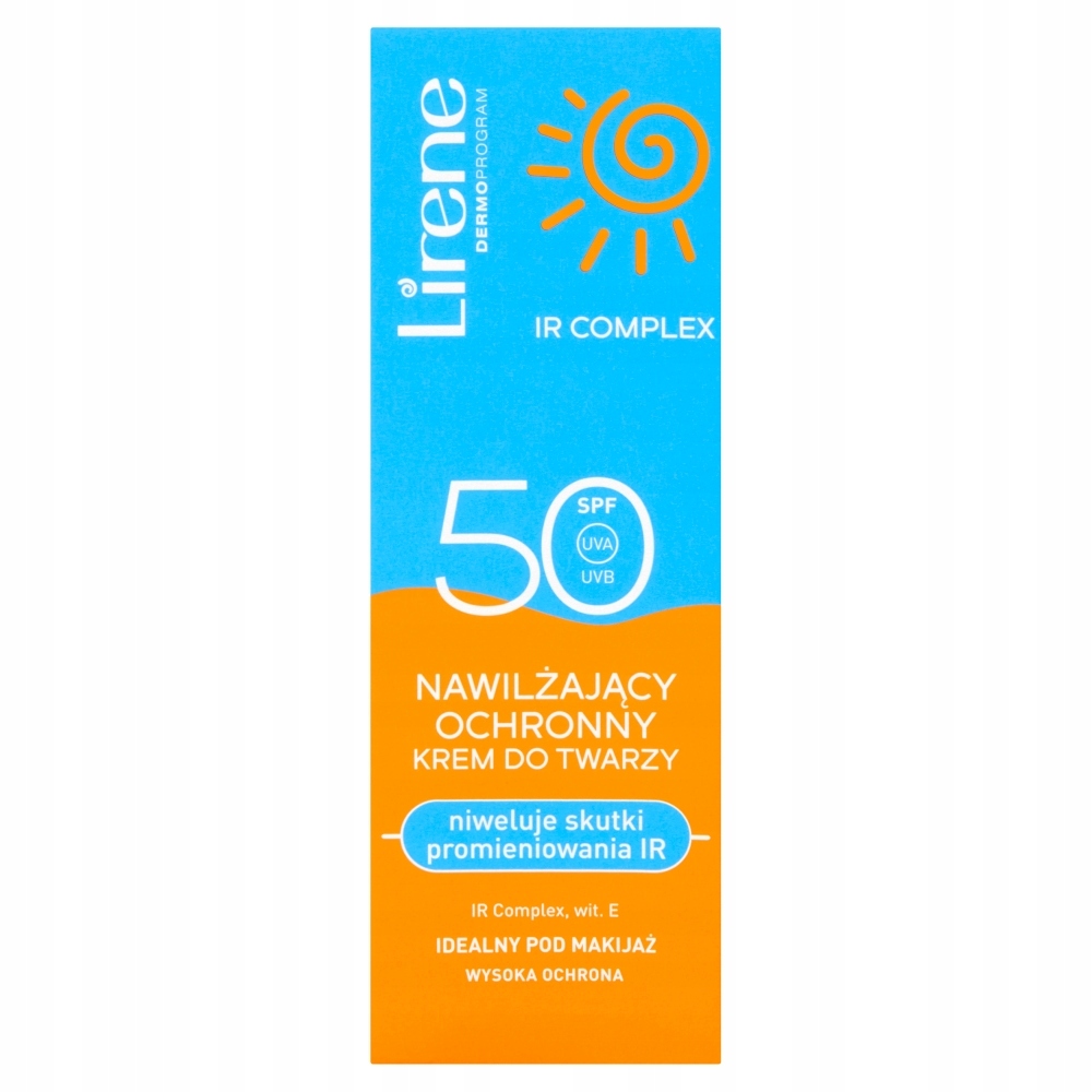 Sun nawilżający ochronny krem do twarzy SPF50 40ml