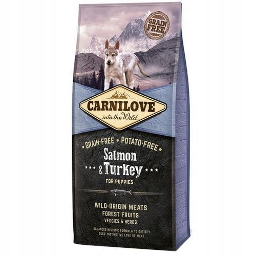 Carnilove Dog Salmon & Turkey Puppy - 12kg