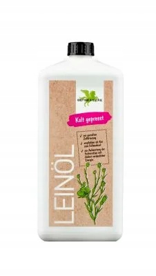 Olej lniany Bense & Eicke tłoczony na zimno 1000ml