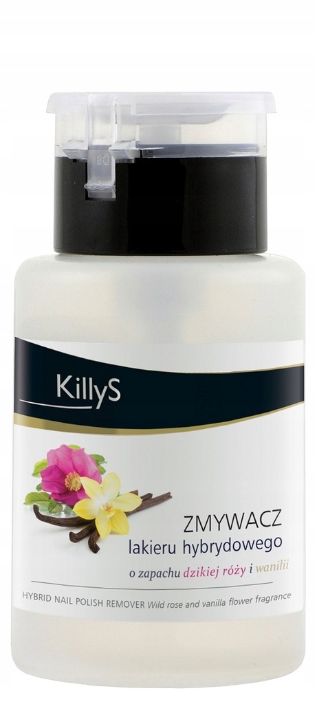 KillyS Hybrid Nail Polish Remover zmywacz lakieru hybrydowego pompka Dzika