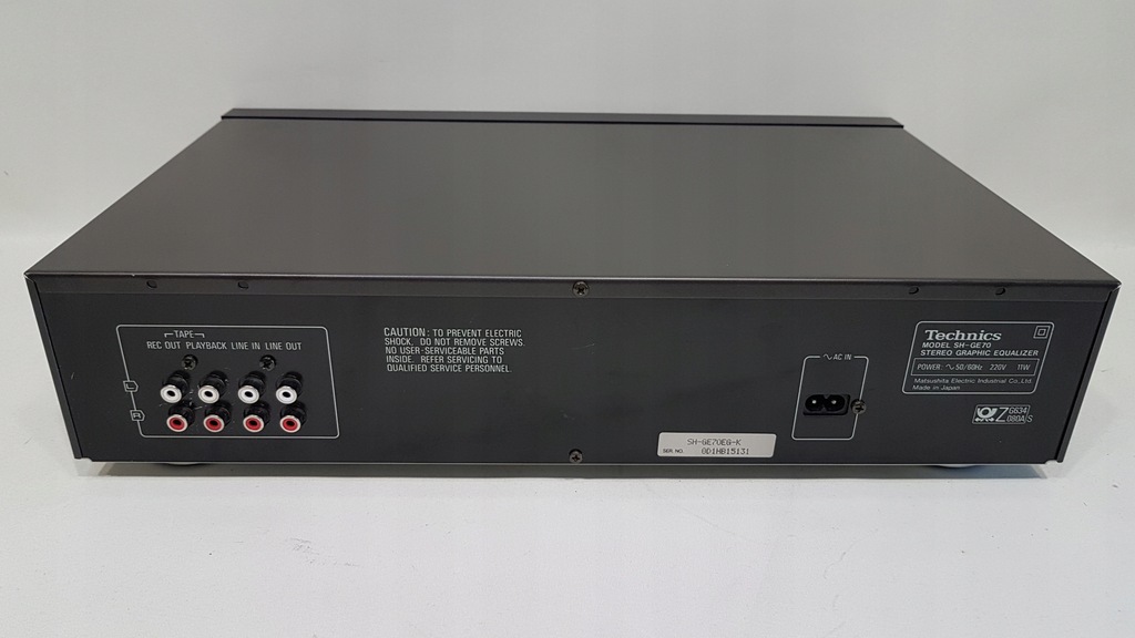 Korektor graficzny Technics SH-GE70 czarny