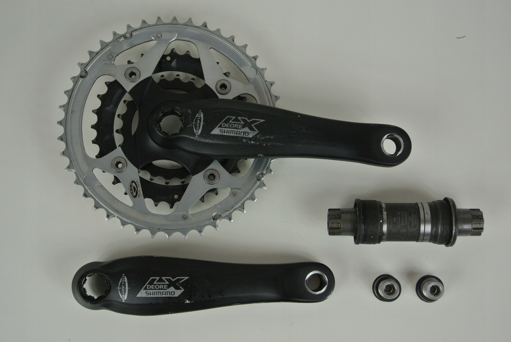 Shimano Deore LXクランクセットFC-M572 Yahoo!オークション - SHIMANO シマノ FC-M572 DEORE LX 170mm