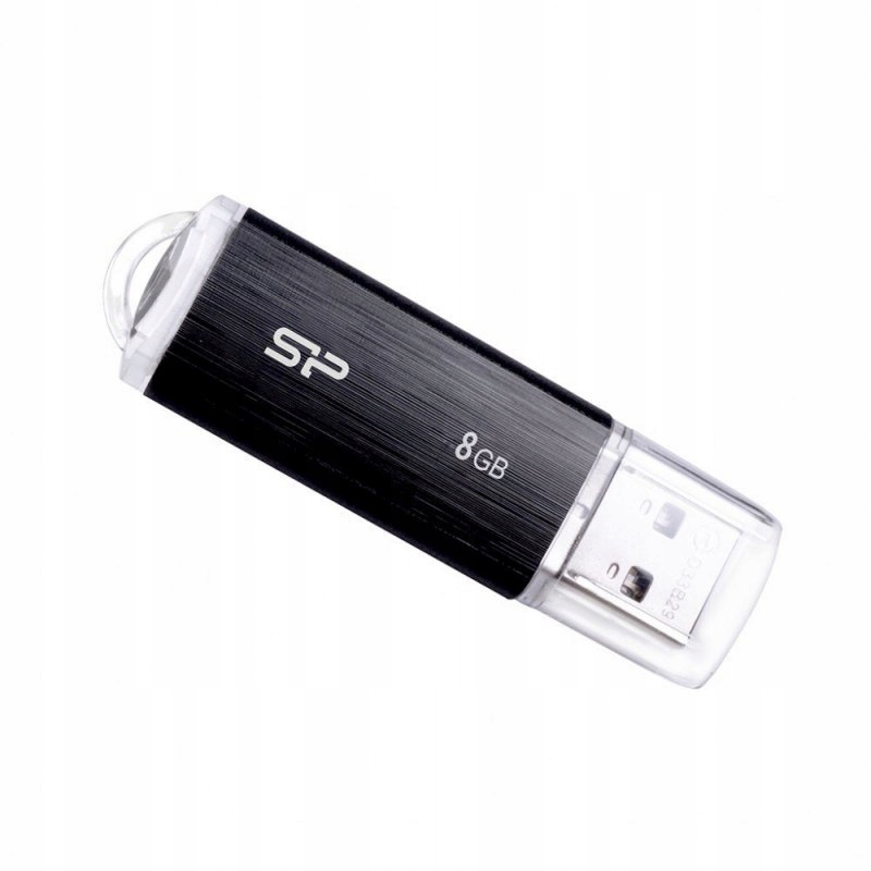 Silicon Power Ultima U02 8 GB, USB 2.0, Black