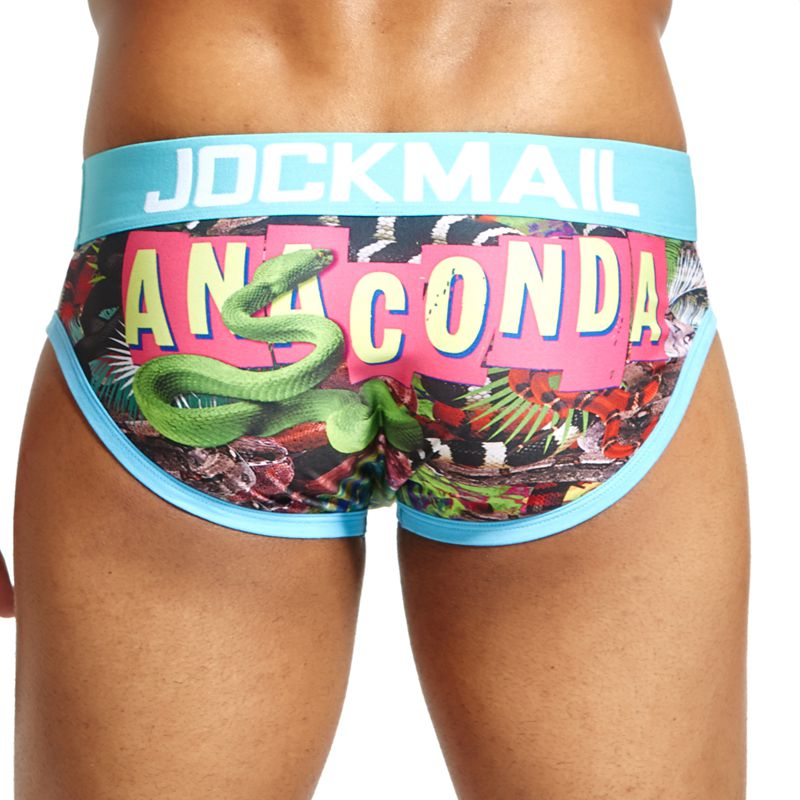 SLIPY KĄPIELÓWKI MĘSKIE JOCKMAIL ANACONDA 2w1 L
