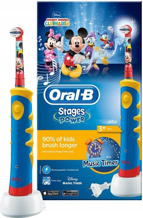 Szczoteczka elektryczna Oral-B Stages Power Mickey