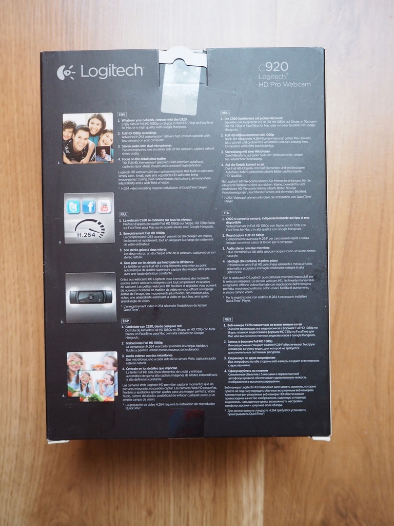Купить Веб-камера Logitech C920 HD PRO: отзывы, фото, характеристики в интерне-магазине Aredi.ru